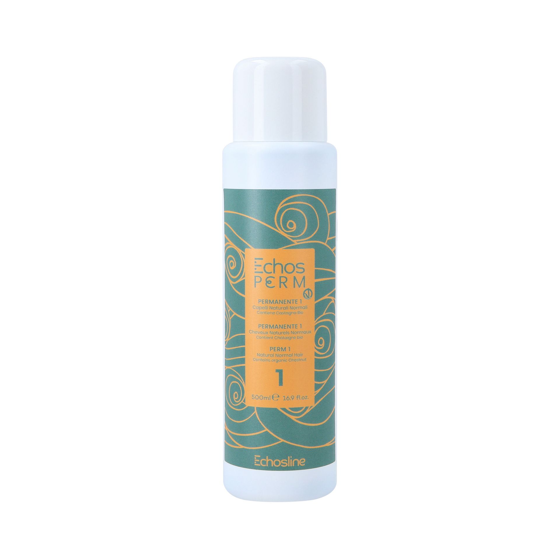 ECHOSLINE PERM Płyn do trwałej ondulacji P1 Włosy naturalne 500ml