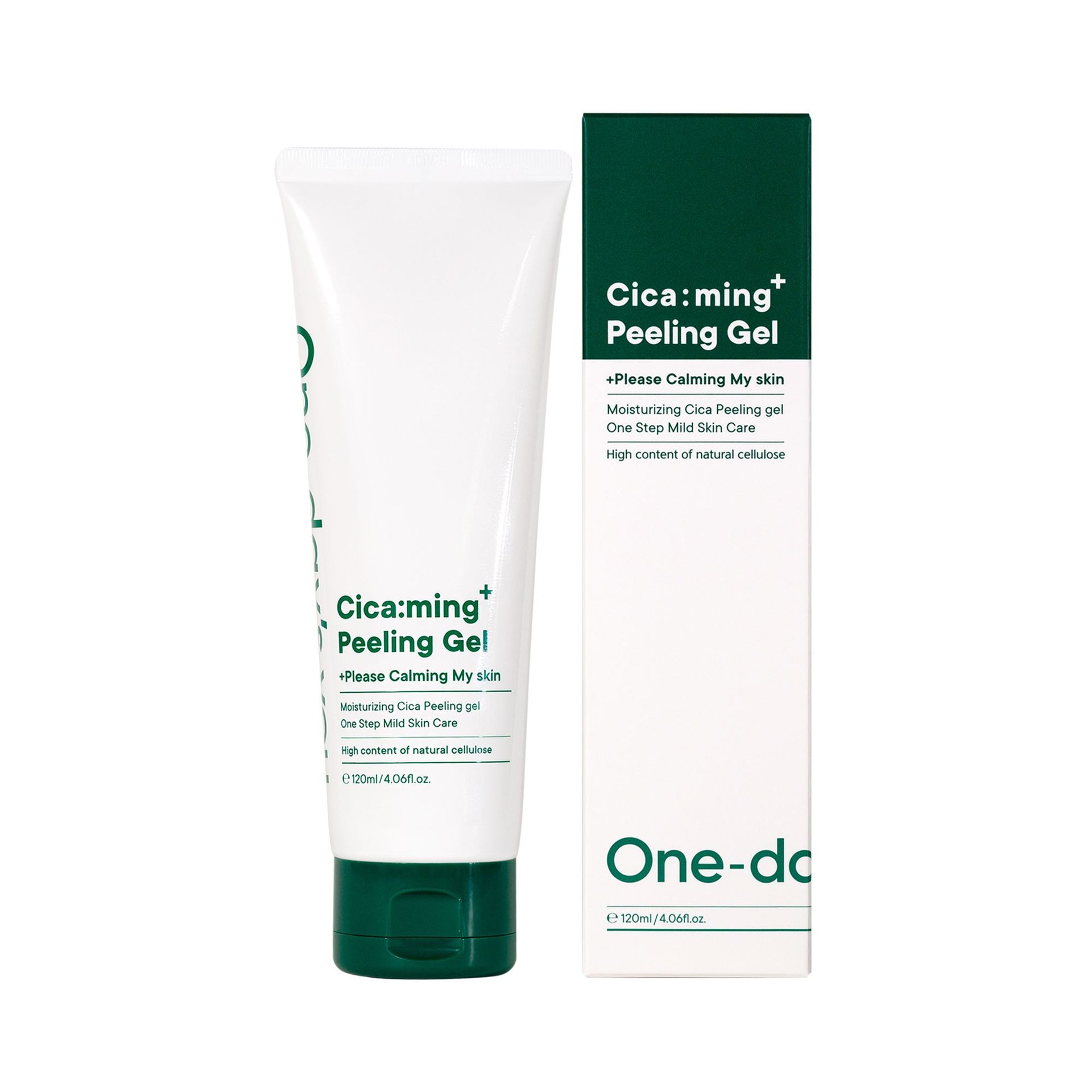 ONE-DAY’S YOU CICA:MING Kojący żel peelingujący 120ml
