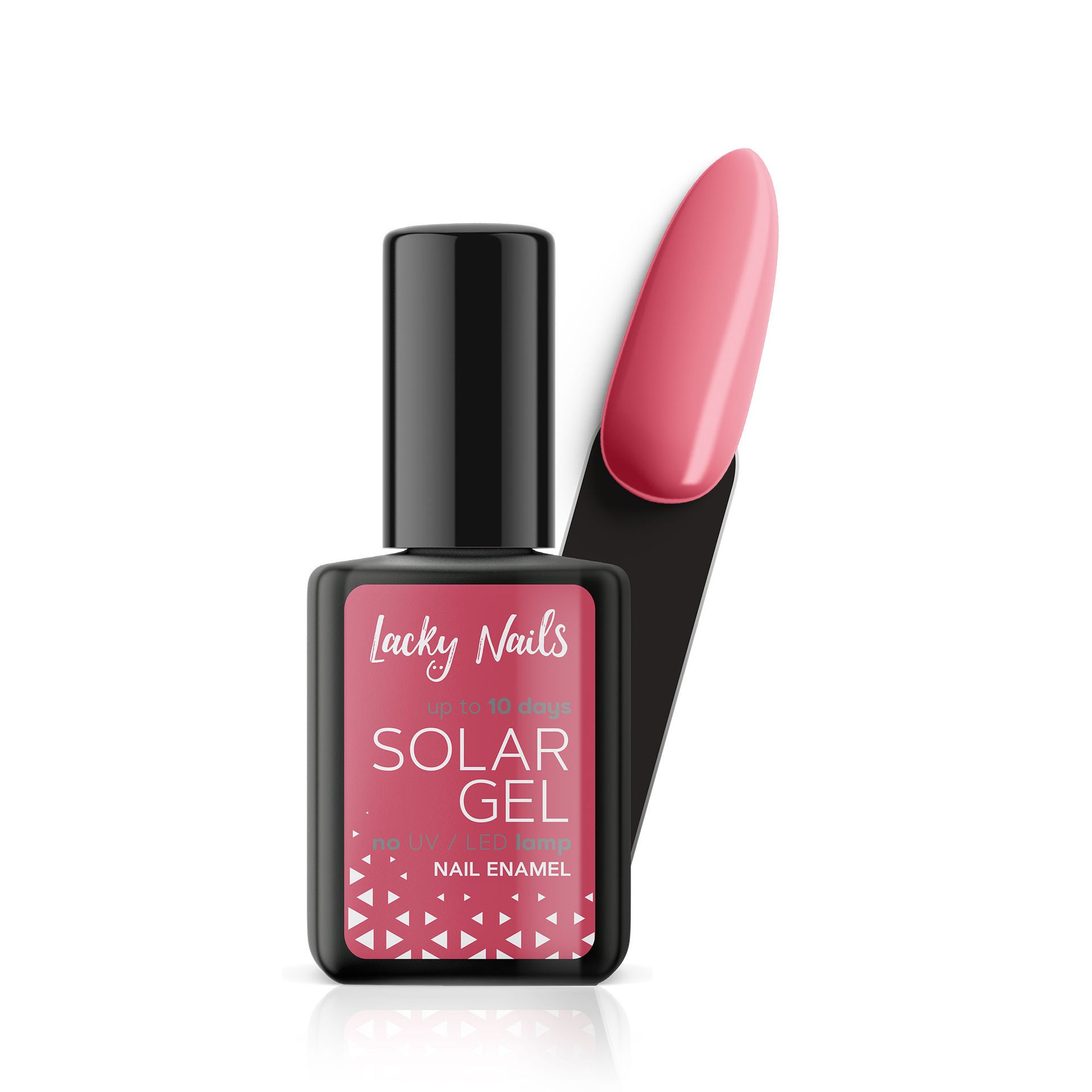 LACKY NAILS SOLAR GEL Lakier do paznokci, 10 Hottie 10ml
