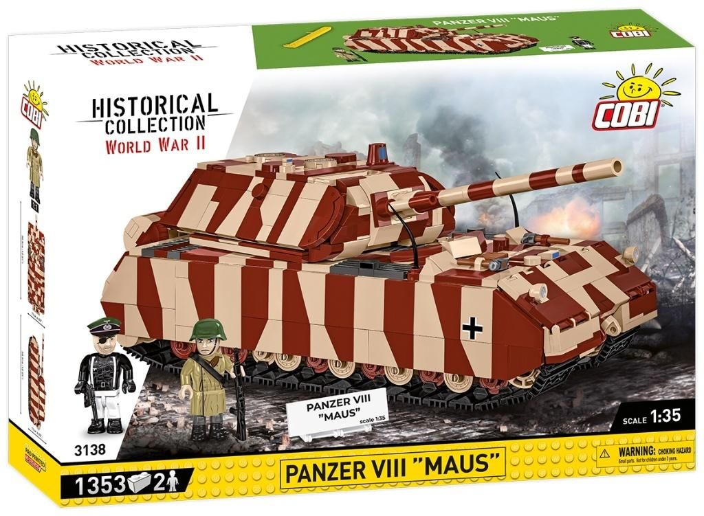 Historical Collection Panzerkampfwagen Viii Maus - klocki