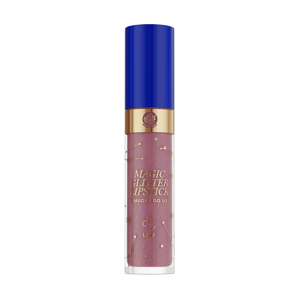 Bell Magic Glitter Lipstick Magiczna Pomadka do Ust 01 Kiss of Leo