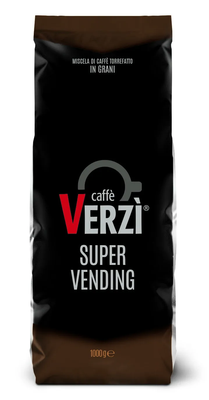 Verzì Ziarna Kawy 1Kg Super Vending Aromat - Słodki i Intensywny