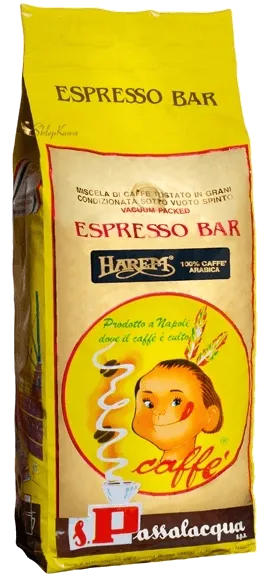 Passalacqua Harem Ziarna Kawy 500g - Premium Mieszanka Arabica