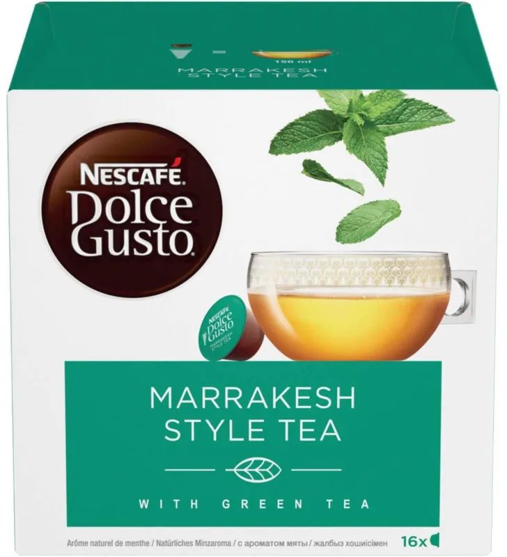 16 kapsułek Nescafé Dolce Gusto Marrakesh Style Tea - Zielona Herbata z Miętą