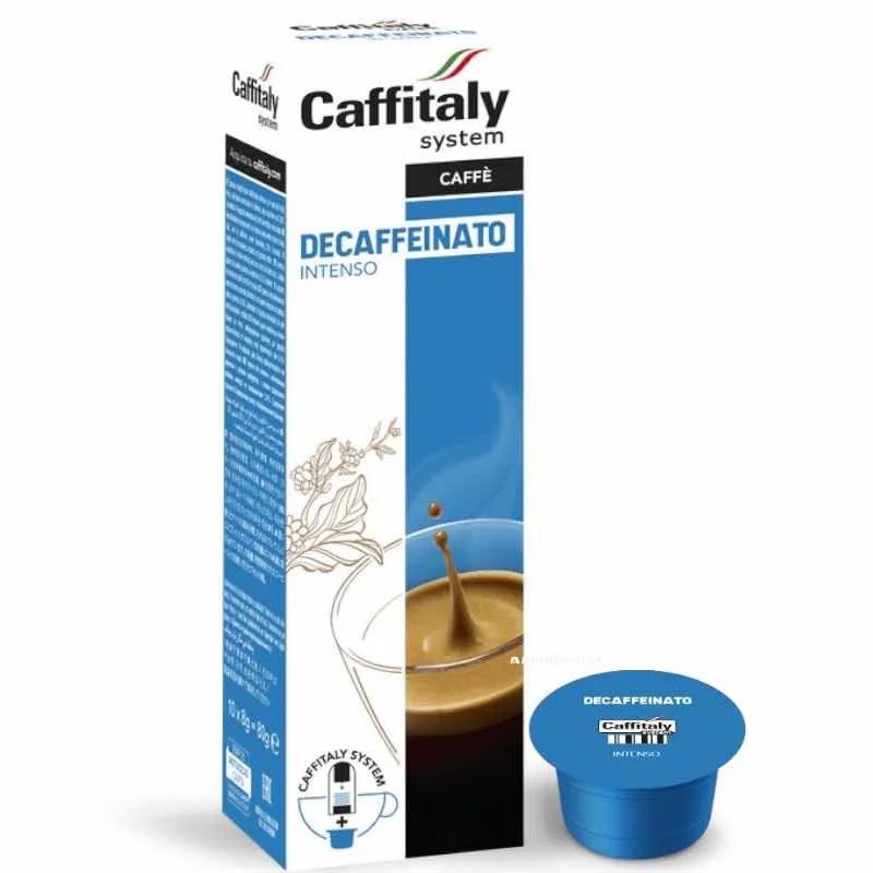 10 kapsułek Decaffeinato Intenso Caffitaly System - intensywność 8/10