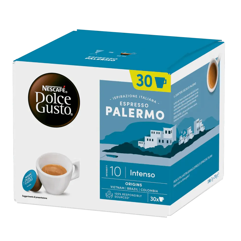 30 kapsułek Nescafè Dolce Gusto PALERMO - intensywność 10/13