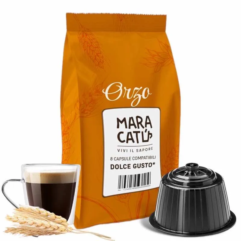 8 Kapsułek Maracatú Jęczmiennych Kompatybilnych z Nescafè Dolce Gusto