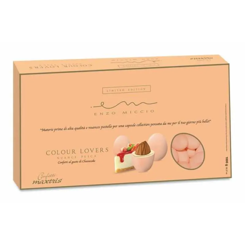 1kg Maxtris Enzo Miccio NUANCE PEACH Cheesecake - Premium Włoskie