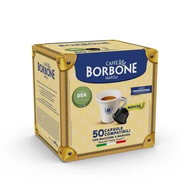 50 Kapsułek Borbone Blu - Kompatybilne Dolce Gusto Włoska Kawa