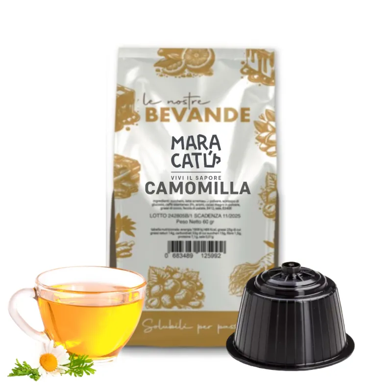 8 kapsułek Camomilla Maracatù Dolce Gusto kompatybilne - herbata