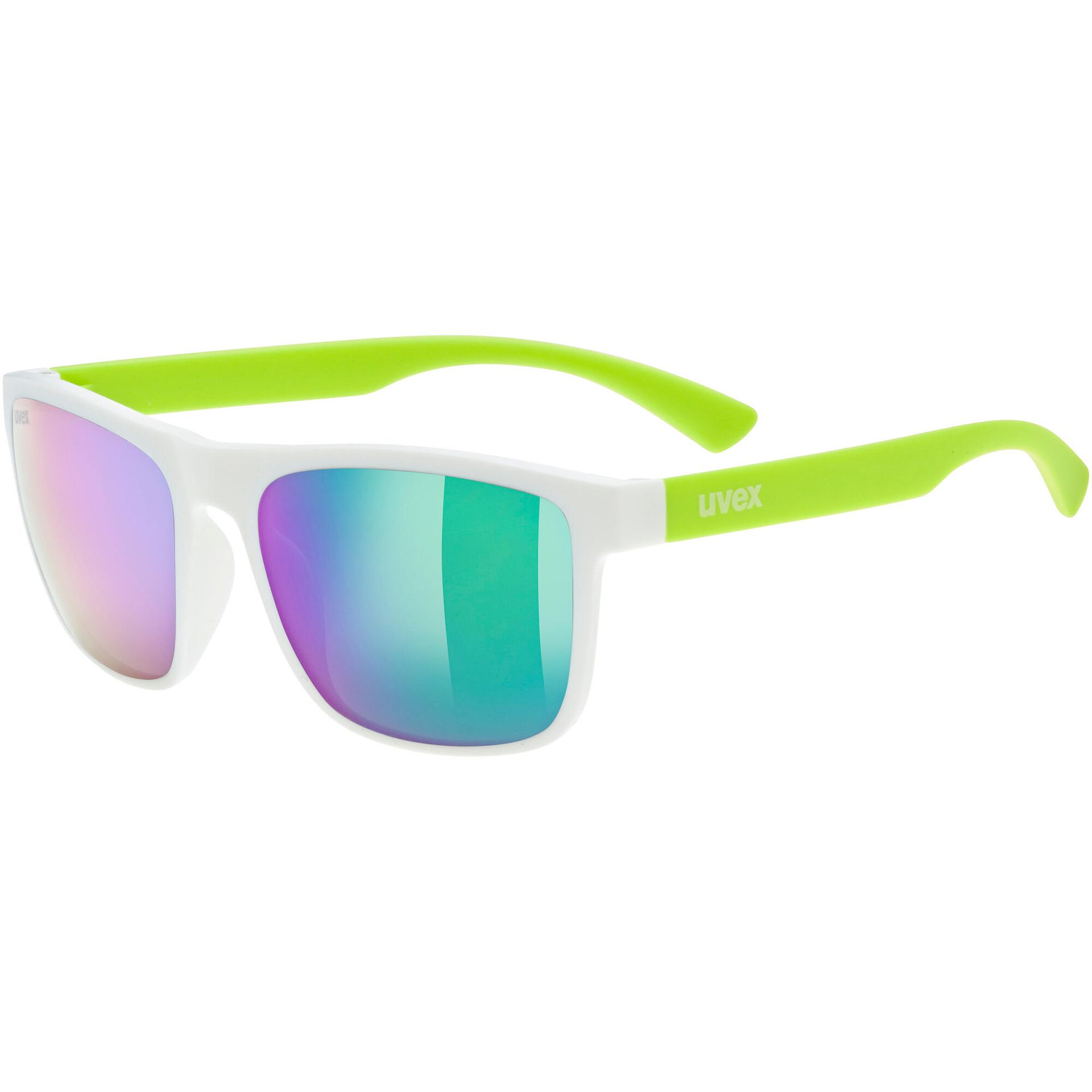 Uvex rookie, okulary przeciws?oneczne, junior, bia?y/zielony