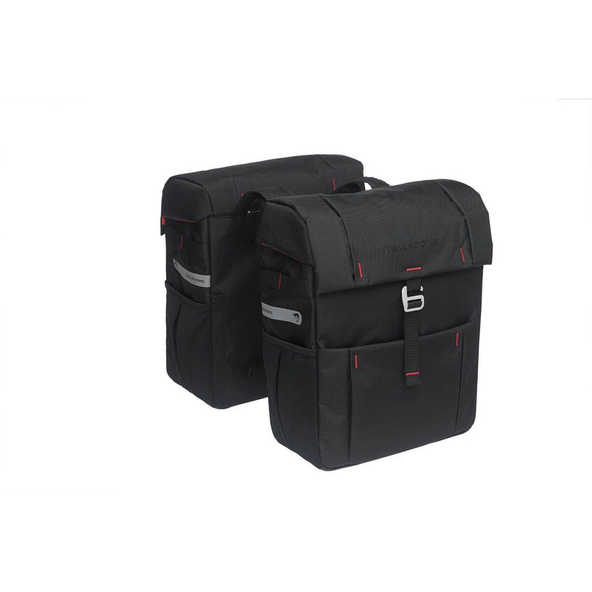 newlooxs VIGO DOUBLE TORBA ROWEROWA BLACK 515.330