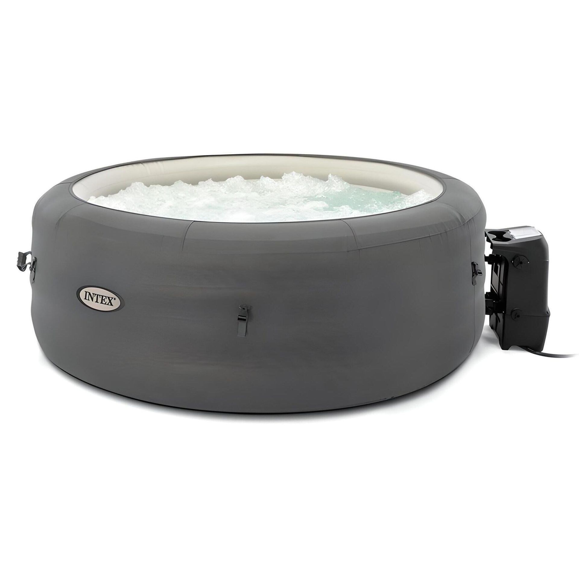 Intex Basen z Hydromasażem 28482 Simple Spa okrągły 4 Osoby 795L