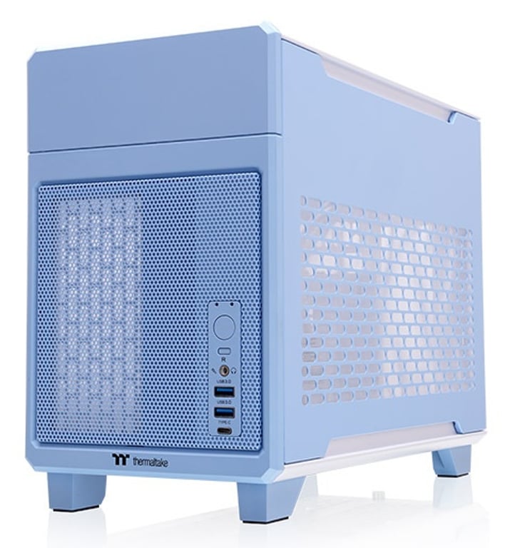 Thermaltake TR100 Mini Tower Niebieski CA-11A-00SFNN-00