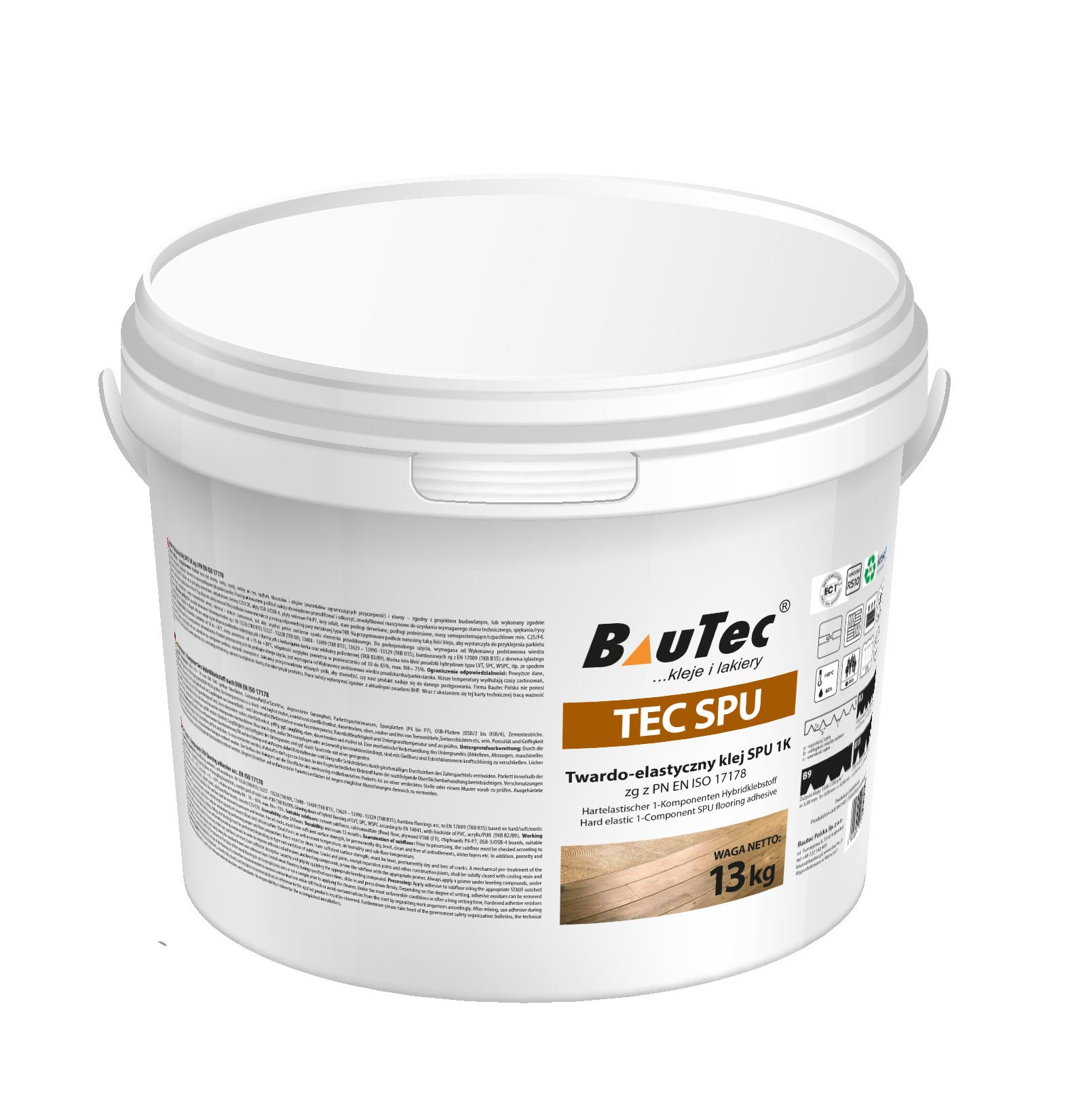Tec Spu Klej Poliuretanowo-Silanowy 13 Kg