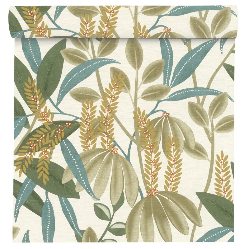 Tapeta Liście Selection Vinyl 580624 winylowa na flizelinie