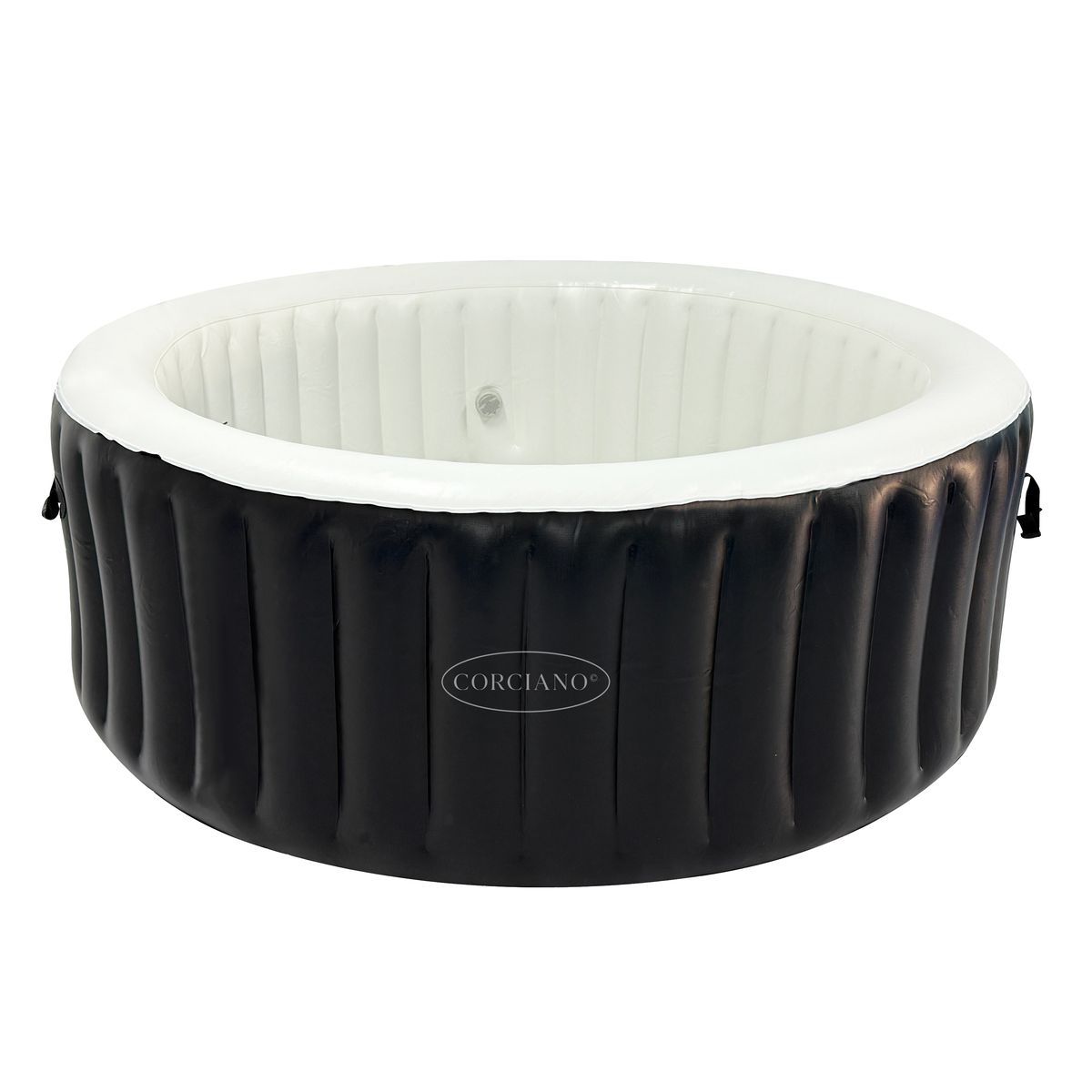 Corciano Jacuzzi ogrodowe Lazy SPA 196x66 cm okrągłe