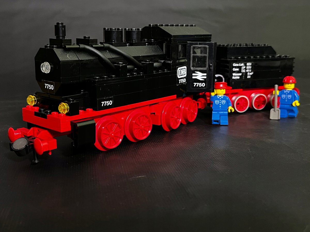 7750 LEGO Duża Lokomotywa Parowa