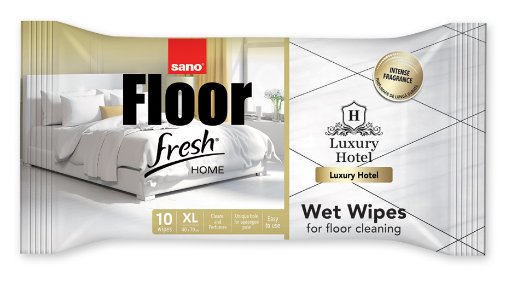 Sano Floor Fresh Luxury Hotel Chusteczki nawilżone do podłóg 10szt /opak.
