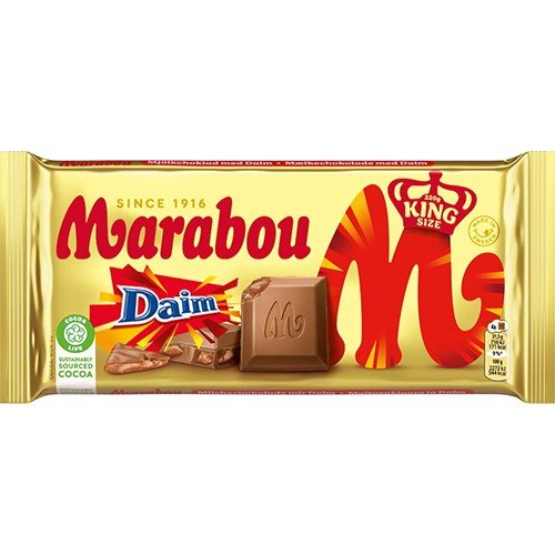 MARABOU DAIM, CZEKOLADA MLECZNA 220G