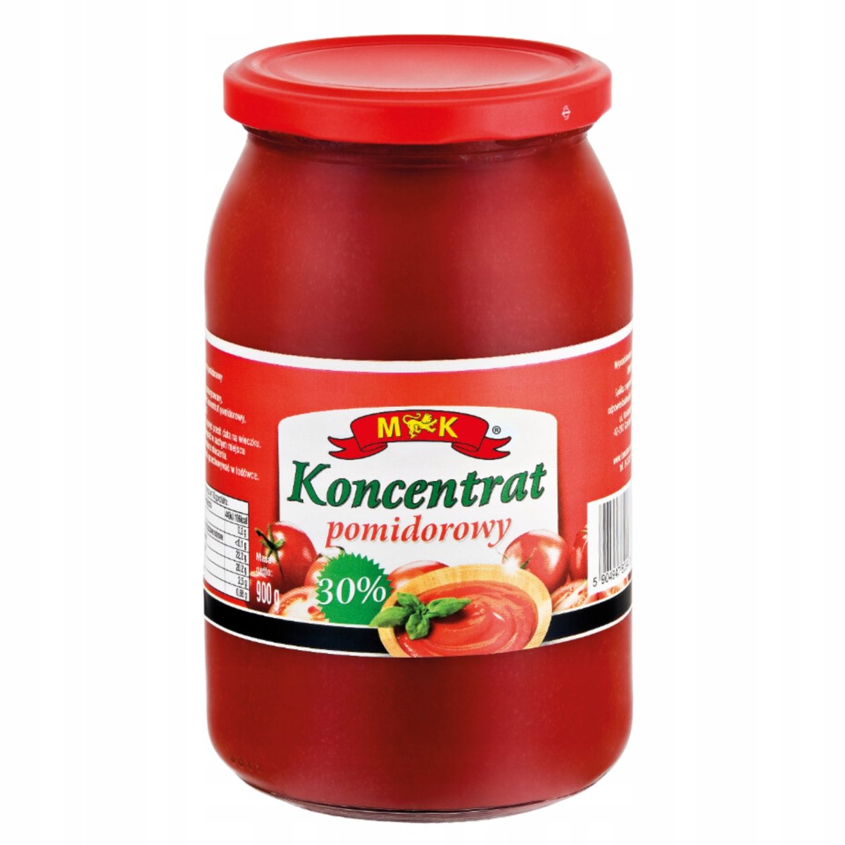 MK Koncentrat pomidorowy 900g 30% przecier z pomidorów gęsty aromatyczny
