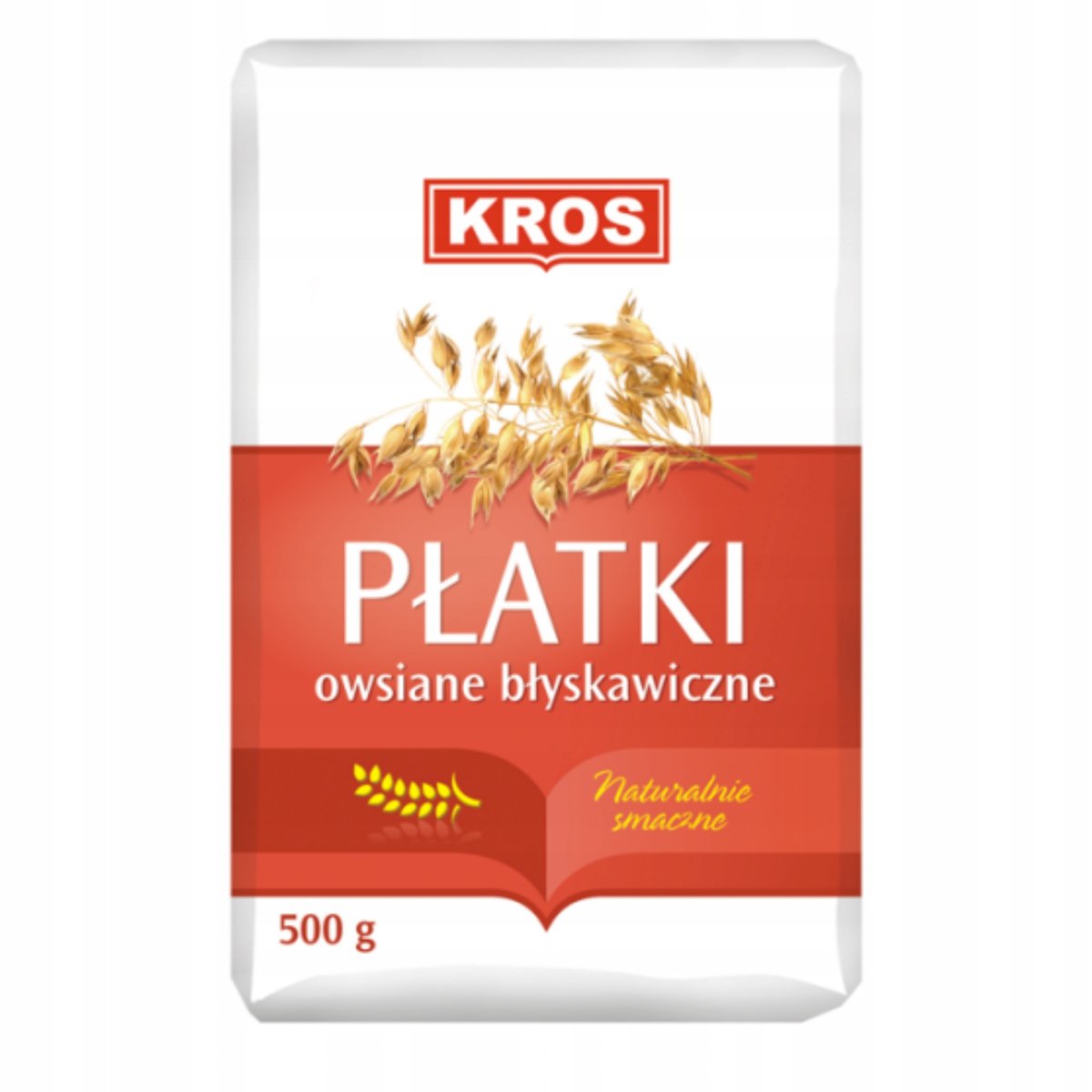 Płatki Owsiane Błyskawiczne KROS 500G NATURALNIE SMACZNE BŁONNIK WITAMINY