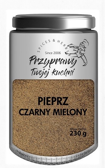 Orzeszek Pieprz czarny mielony 230g