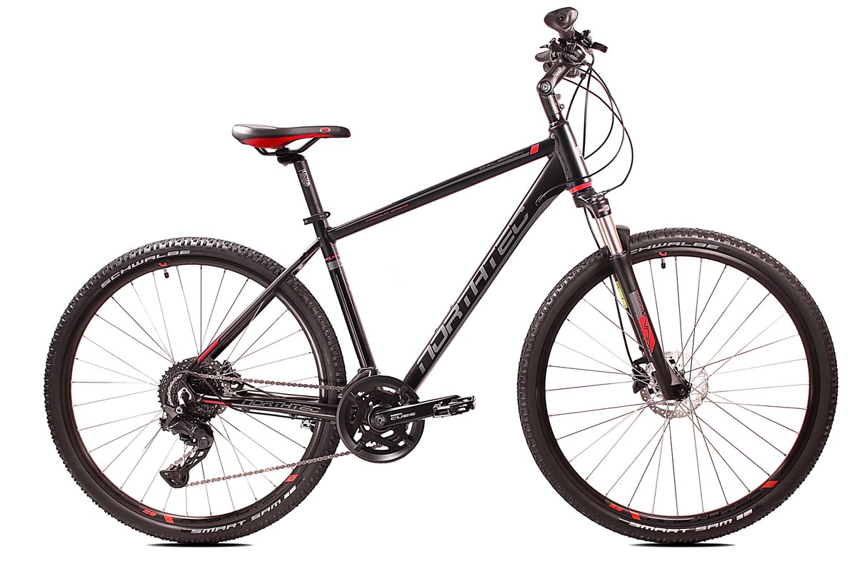 Caledon DB CUES 2x10 czarno-czerwony 17