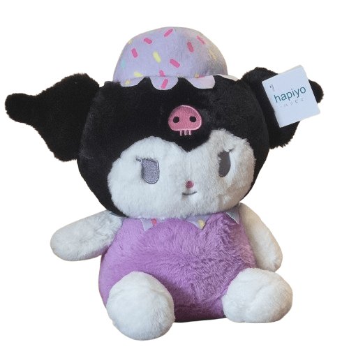 Maskotka pluszak Kuromi w kapeluszu 30 cm