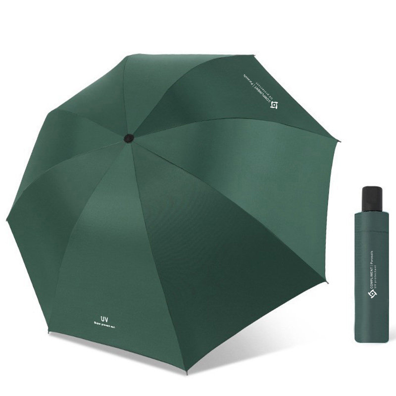 Automatyczny składany parasol parasolka zielona