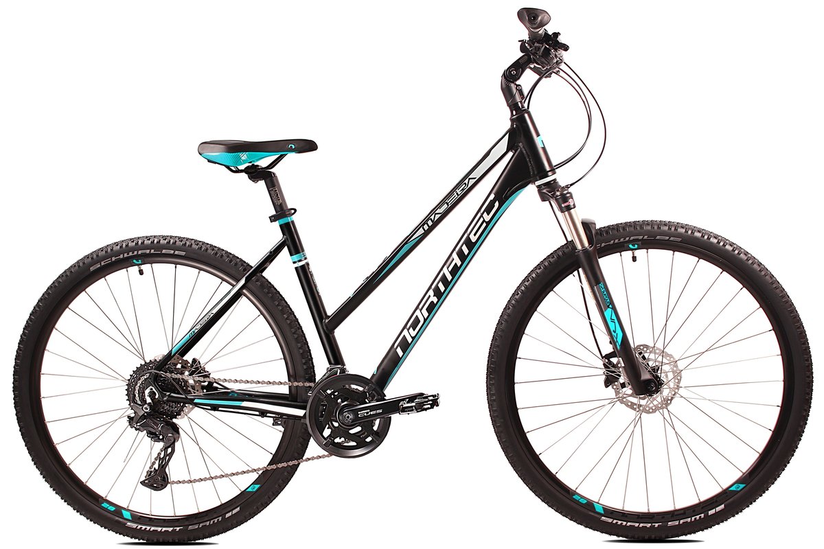 Madeira DB CUES 2x10 czarno-turkusowo-biały 19