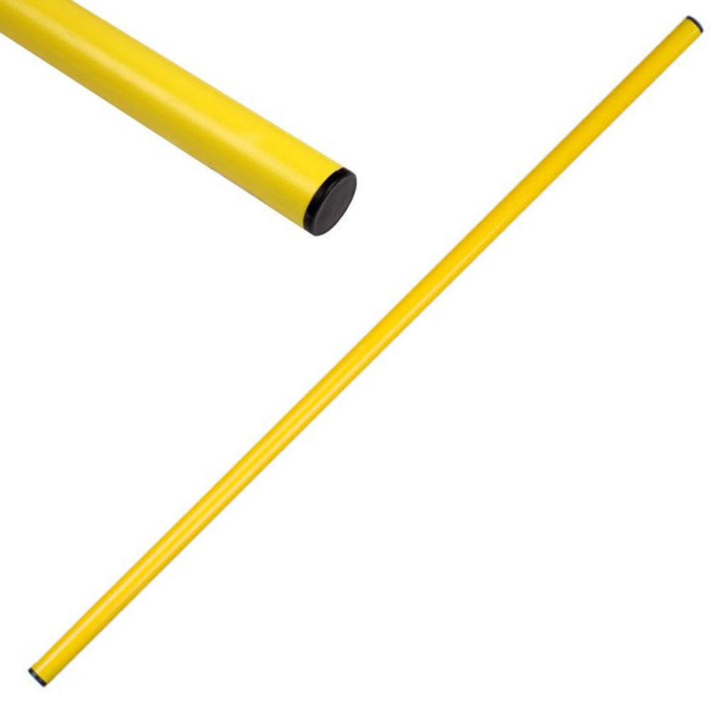 LASKA TYCZKA TRENINGOWA GIMNASTYCZNA żółta 100cm