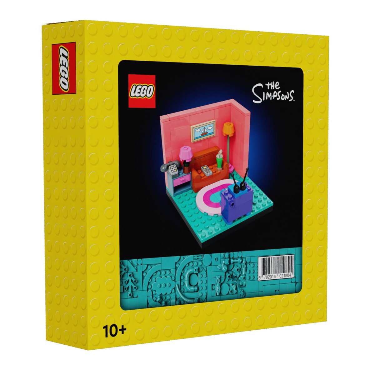 Lego Exclusive 5009325 The Simpsonw Pokój Dzienny