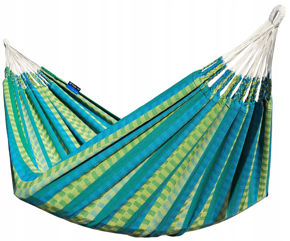POTENZA Hamak kolumbijski, 2osobowy MORENA, 230x160cm, 200kg, 100% Kolumbia