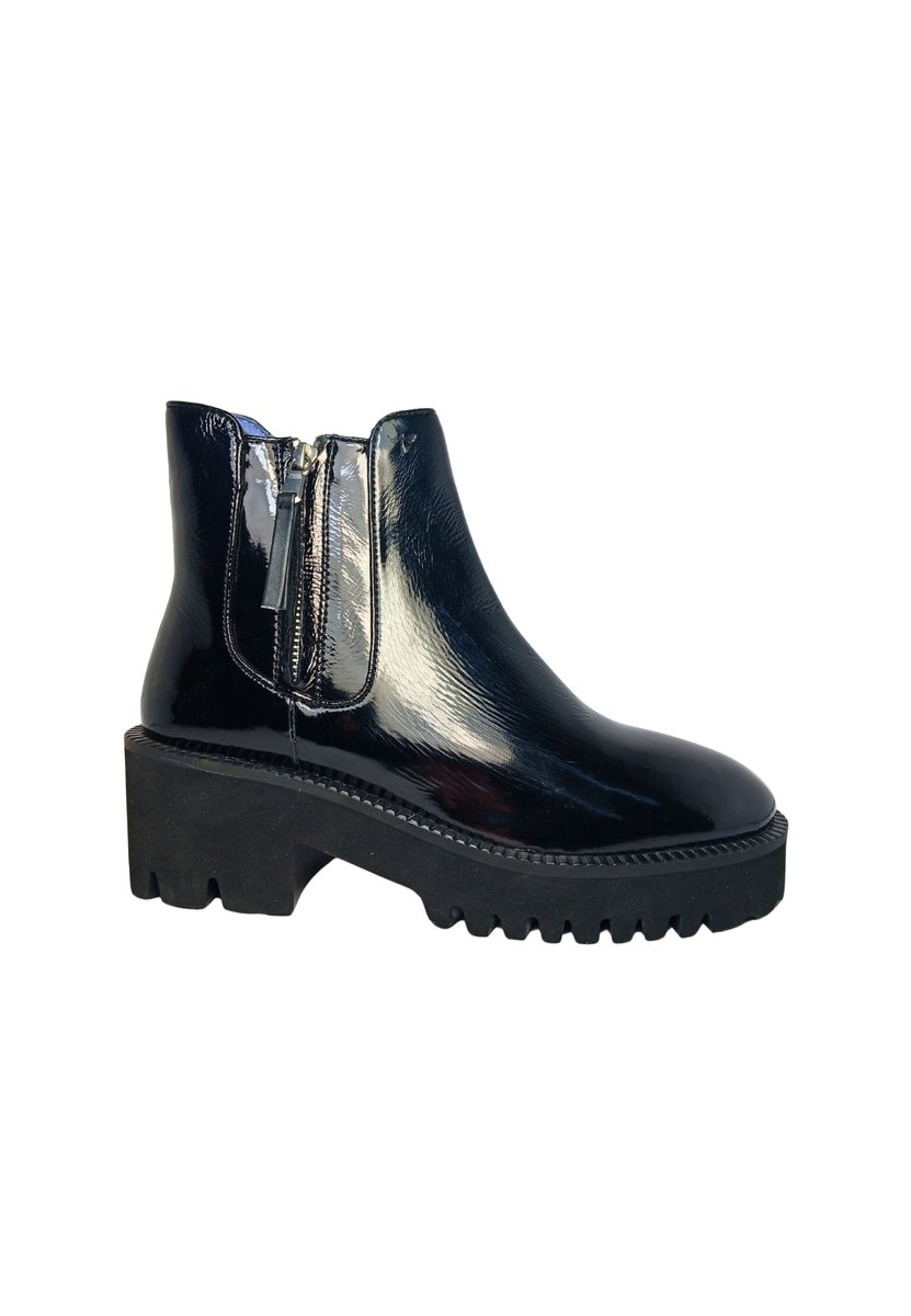 Scarpe Donna Pregunta Stivaletto basso Black/black