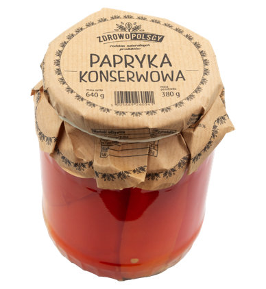 Zdrowopolscy Papryka konserwowa 640g