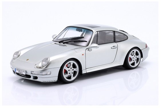 Solido Porsche 911 993 4S 1996 Polar Silver 1:18 1810103