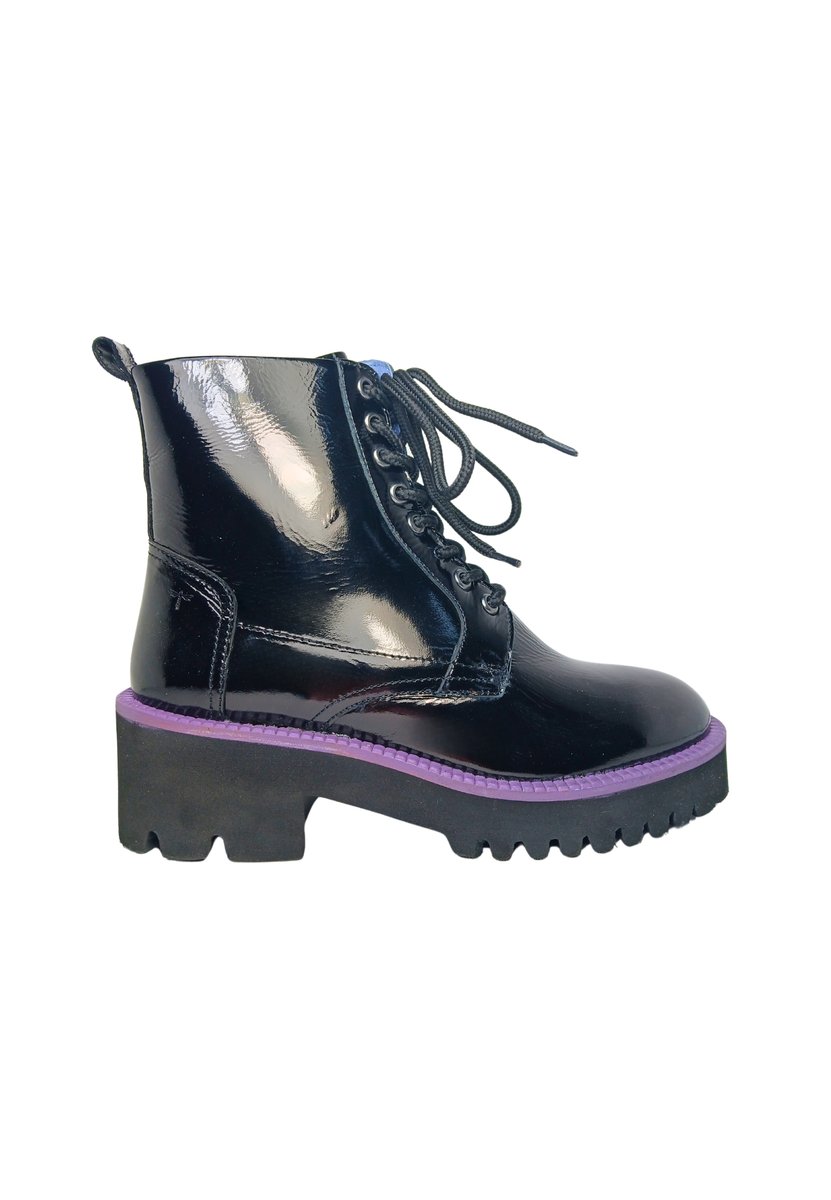 Scarpe Donna Pregunta Stivaletto basso Black/Purple