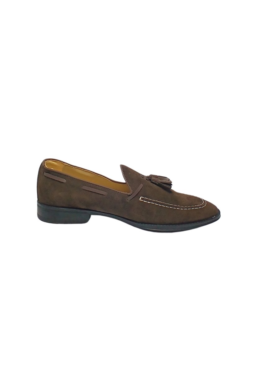 Scarpe Uomo Manufacture D'Essai Mocassino T.Moro-Con Nappina Centrale