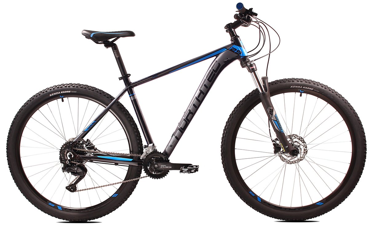 Viking CUES 2x9 czarno-niebieski 21