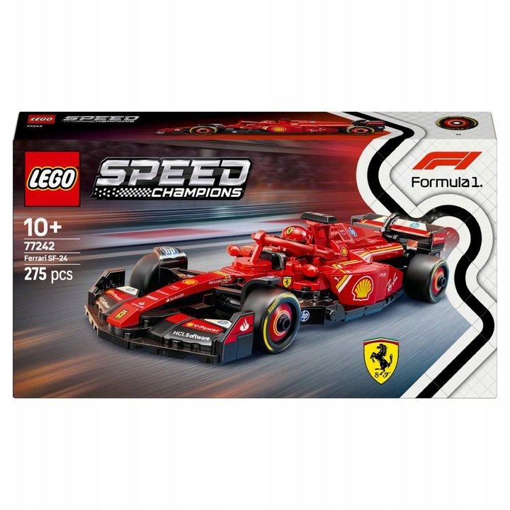 LEGO Autko ferrari formuła jeden wyścigówka lego