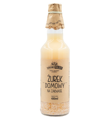 Zdrowopolscy Żurek domowy na zakwasie 480ml