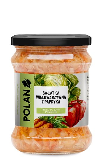 Polan Sałatka wielowarzywna z papryką 500 g
