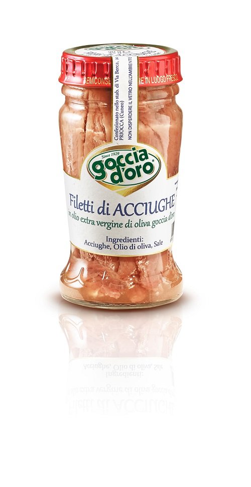 Goccio D'Oro Filety z sardeli w oliwie z oliwek 90 g