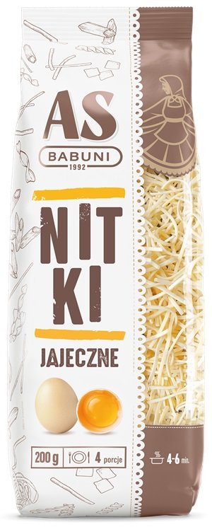 Makaron Nitki jajeczne 200g