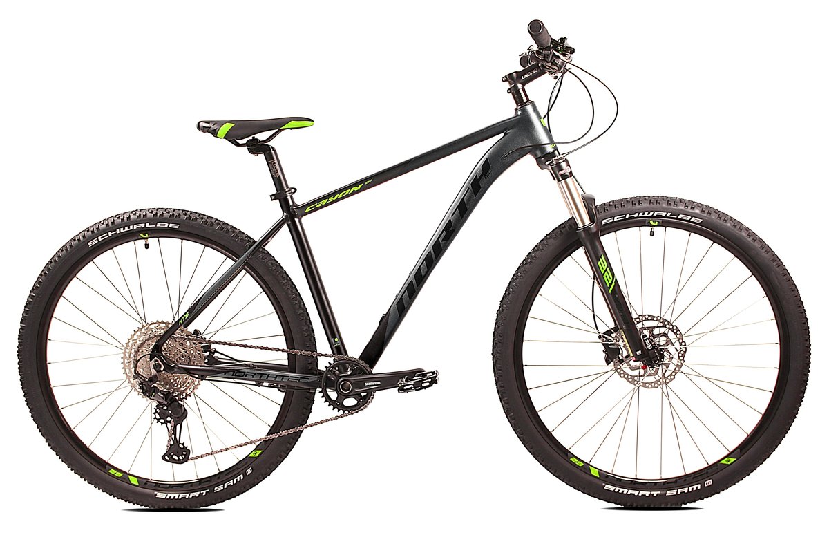 CAYON DR/XT 1X12 grafitowo-zielony 18,5