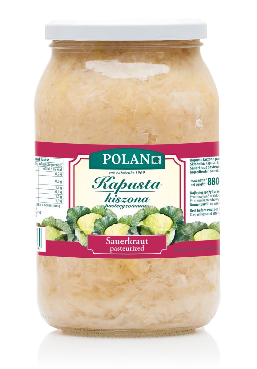 Polan Kapusta kwaszona pasteryzowana 900 g