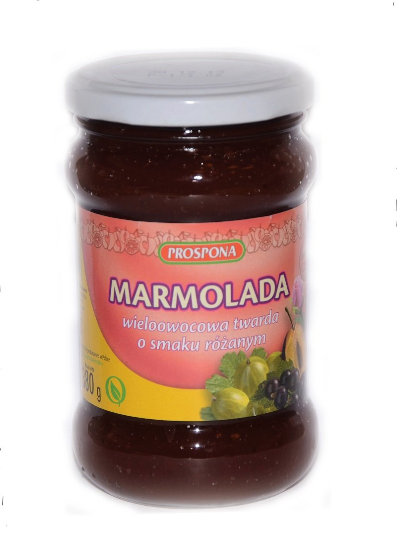 Prospona Marmolada twarda o smaku różanym 380 g