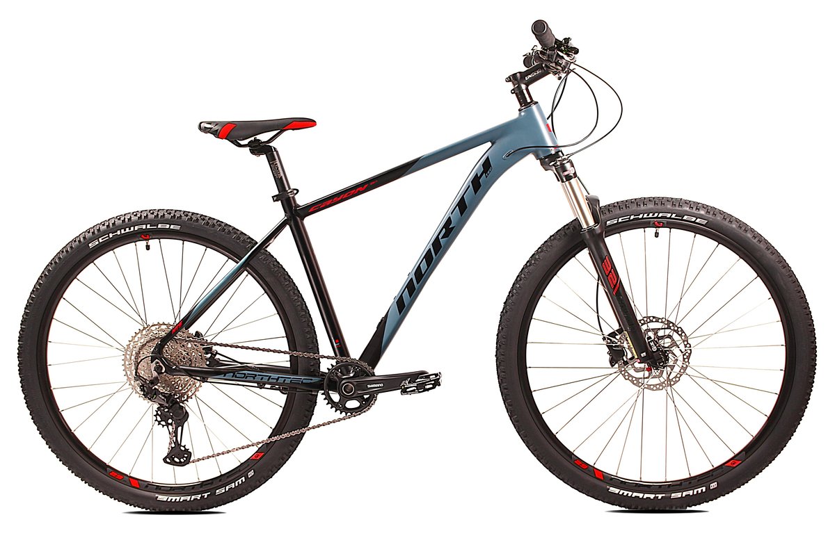 CAYON DR/XT 1X12 niebiesko-czerwony 20,5