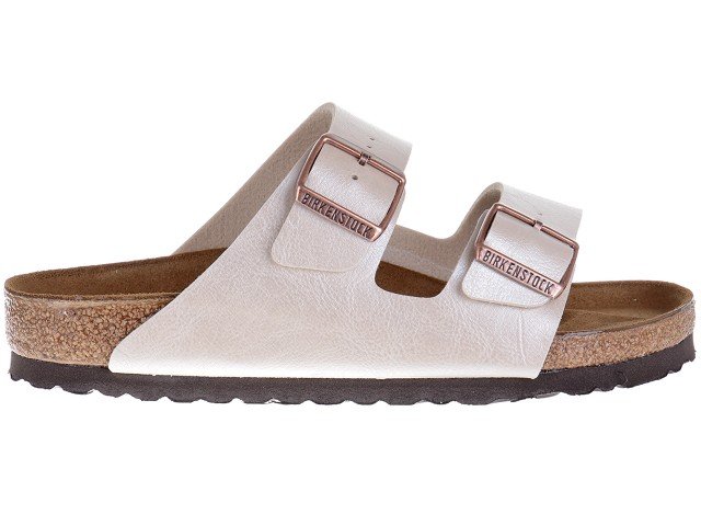Birkenstock, Klapki damskie, Arizona BF Graceful Pearl White, rozmiar 37